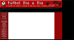 Desktop Screenshot of futboldiaadia.com